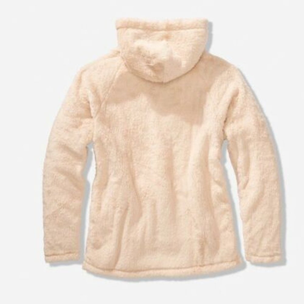 Vs Pink Half Zip Teddy Pullover Large Nip - image 3